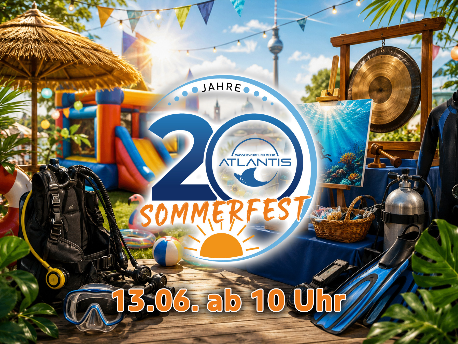 Atlantis Sommerfest 2026 &ndash; 20. Jubil&auml;um