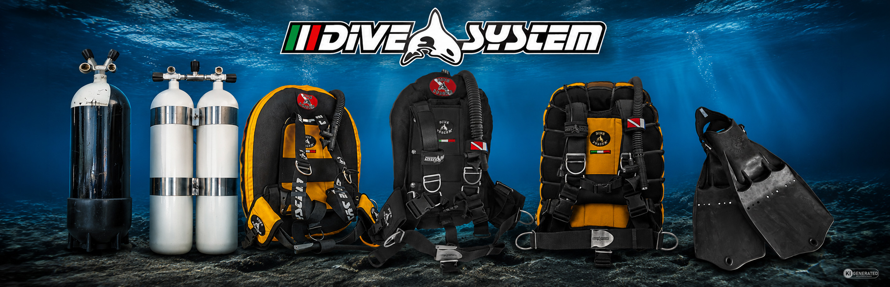 DiveSystem Tauchausrüstung bei Atlantis Berlin