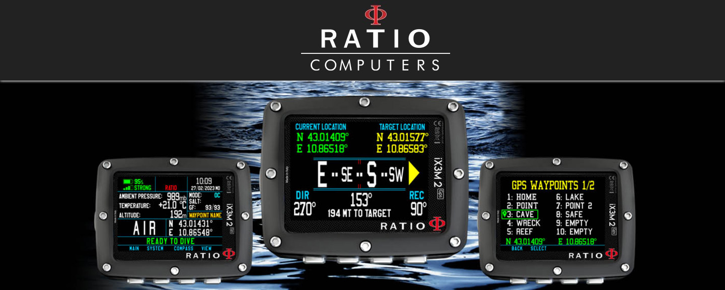 Ratio Computer Tauchcomputer bei Atlantis Berlin