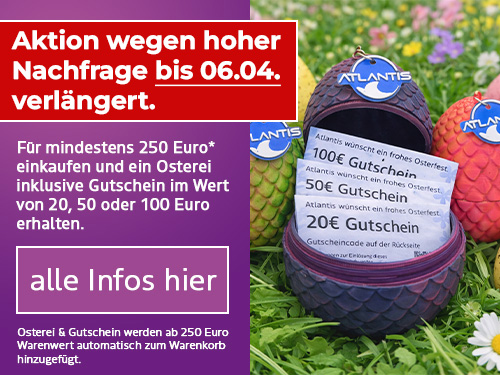 Atlantis Ostereier mit Gutschein