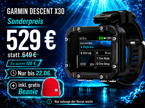 Garmin Tauchcomputer X30 Sonderangebot