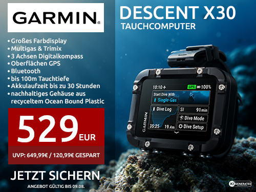 Garmin Descent X30 Tauchcomputer Angebote