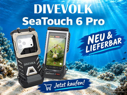NEU: Divevolk SeaTouch 6 Pro