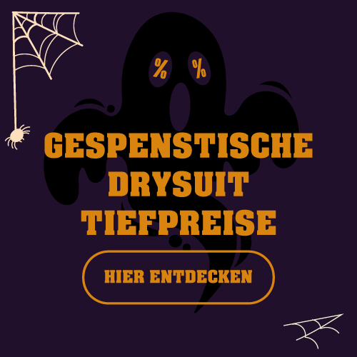 stark reduzierte Trockentauchanzüge und Zubehör