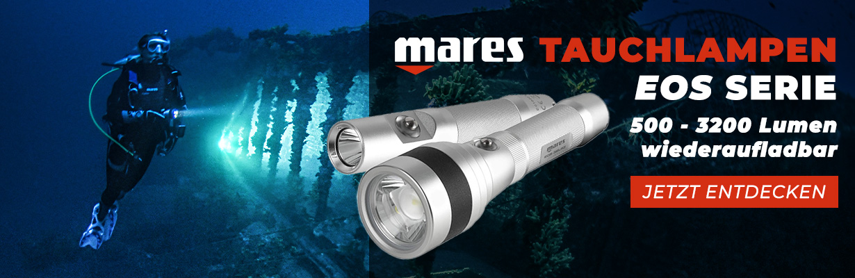 Mares Tauchlampen