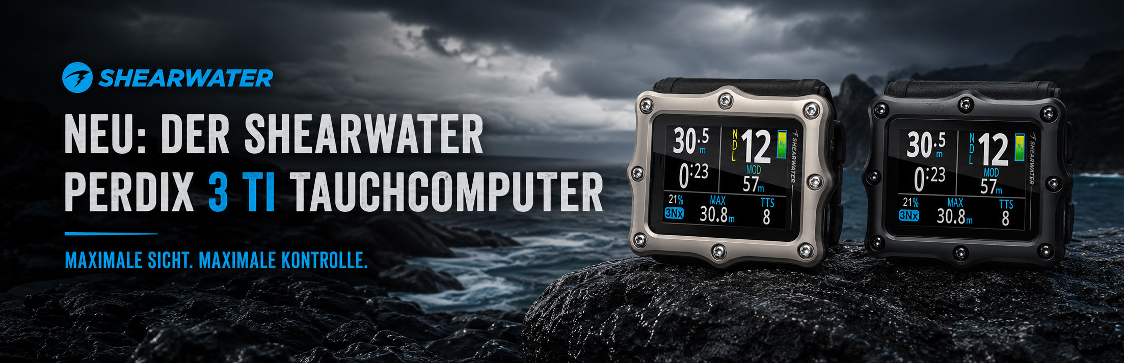 Neu: Shearwater Perdix 3