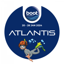 Atlantis auf der Boot 2024 in Düsseldorf