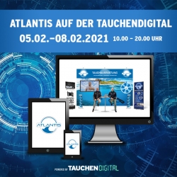 Atlantis auf der TAUCHENdigital vom 05.02.-08.02.