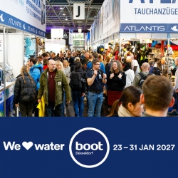 Boot  Düsseldorf 2027 - Atlantis auf über 270 qm