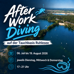 After Work Diving am Ruhlesee
