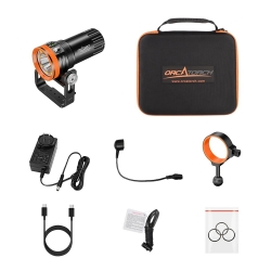 OrcaTorch FlexDive Handheld: Dual-Beam-Tauchlampe