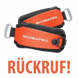 Rückruf! Scubapro - Monorail Bleitaschen